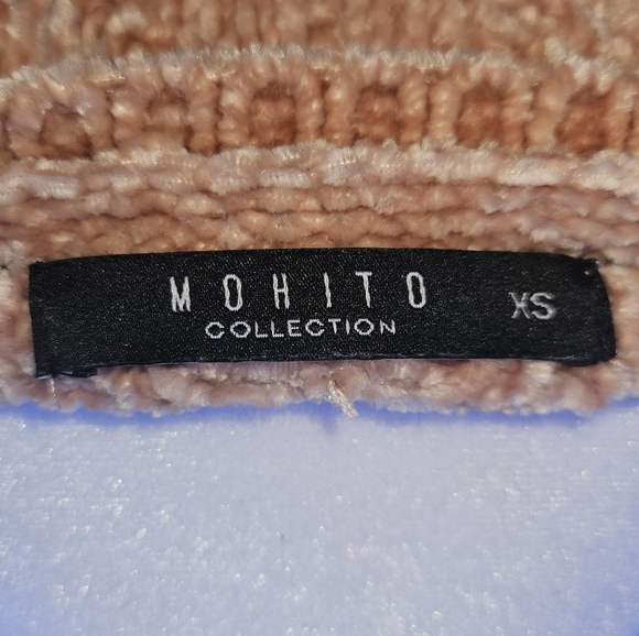 NEW Mohito Pink Sweater Size XS Cable Knit Cozy Fall Winter Feminine Casual - Picture 6 of 10